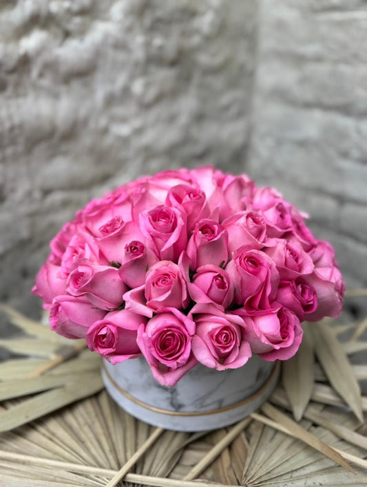 Blush Romance Rose Box