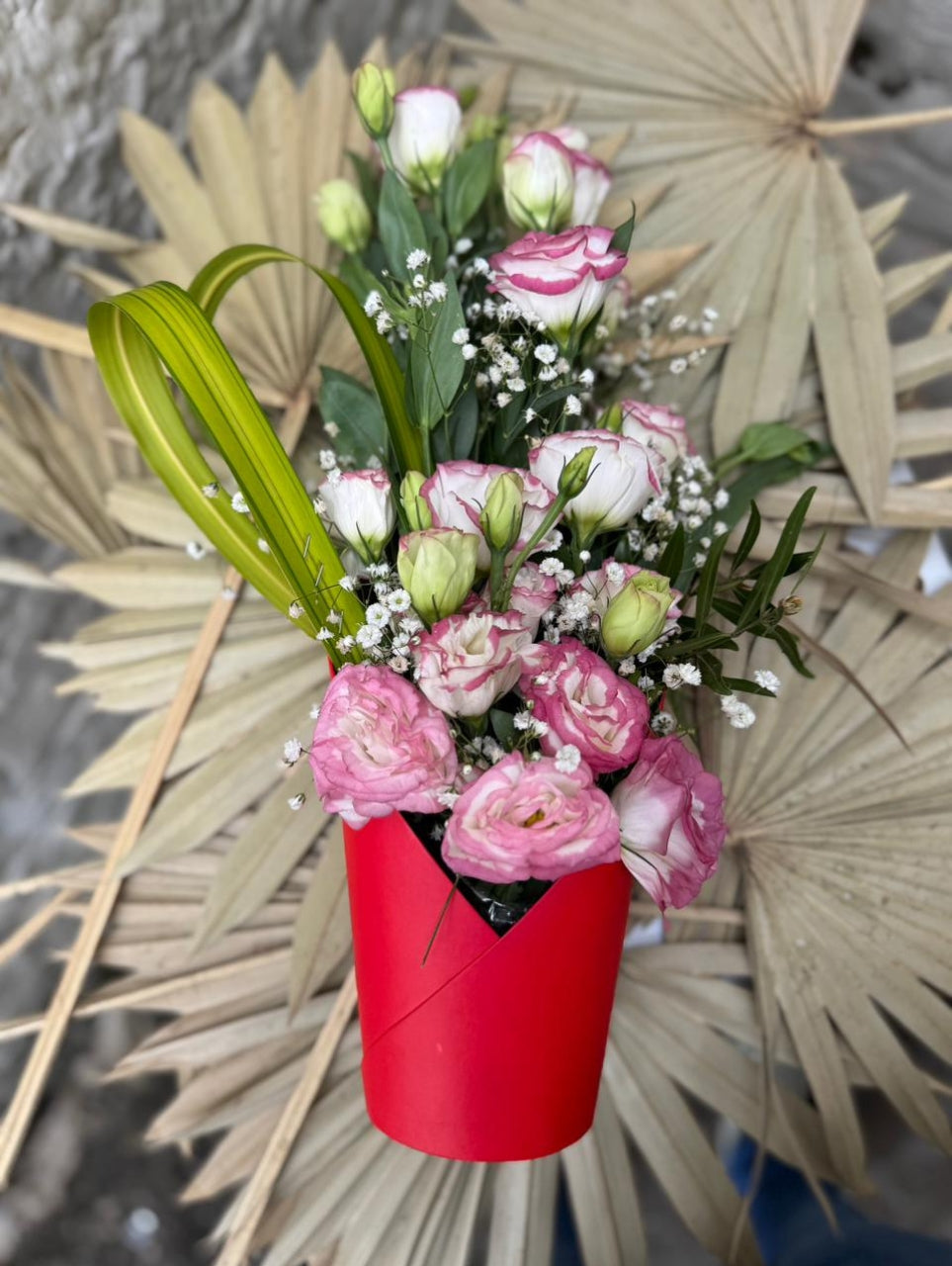 Tender Love Lisianthus Pot