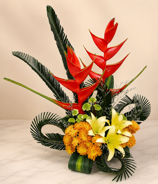 Sindoori Heliconia Charm