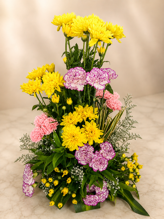 Sunshine Carnation Delight
