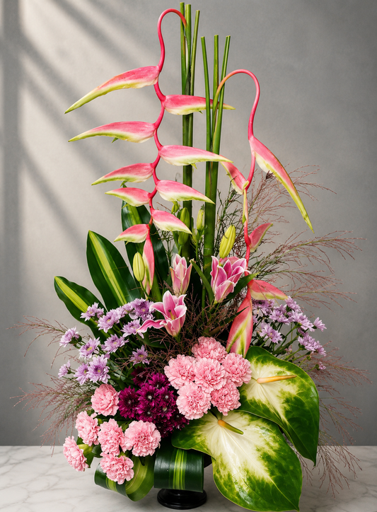 Flamingo Heliconia Grace