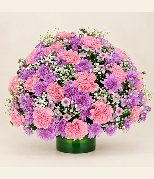 Diwali Pink & Purple Bliss